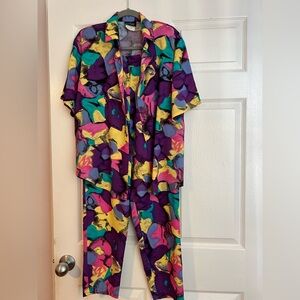 Vintage Fritzi California abstract Set… Size M